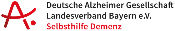 Logo der Deutschen Alzheimer Gesellschaft Landesverband Bayern e.V. Selbsthilfe Demenz